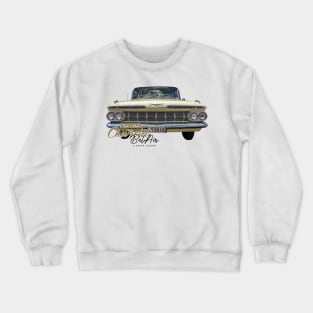 1959 Chevrolet Bel Air 2 Door Sedan Crewneck Sweatshirt